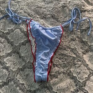 Pink by Frankie's Bikinis swim bottom SMALL NWT